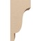 Ekena Millwork 6"W x 6"D x 12"H Wide Newport Rough Cedar Woodgrain TimberThane Corbel, Primed Tan CORUR06X06X12NEWRCPR - alternate 2